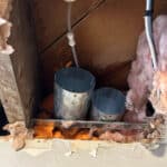 Leak behind dishwasher in the wall in Denver