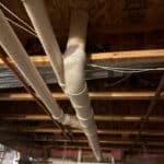 Water Leaking Through Ceiling into Basement in Lafayette