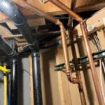 Repipe water softener and move thermal expansion tank on heat exchanger in Boulder