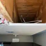 Leak from 2nd Floor Bath into Office Room Below in Arvada