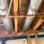 Repair Leaking Copper Fittings in Ceiling of Basement in Highlands Ranch