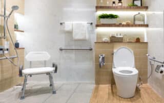 Cardom Plumbing & Heating offers Bathroom Upgrades for the Elderly with safe, accessible toilet, shower, and bathtub solutions.