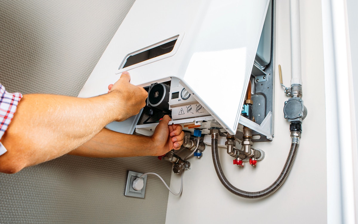 Residential boiler turning on and off repeatedly due to short-cycling problem